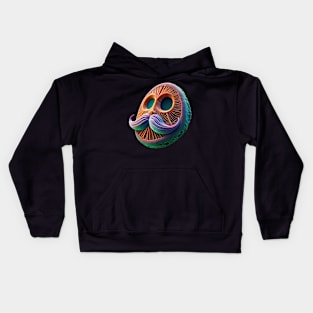 Real Mustachio Kids Hoodie